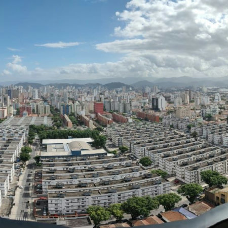 Apartamento com 2 dormitórios à venda, 83 m² por R$ 1.595.000,00 - Aparecida - Santos/SP