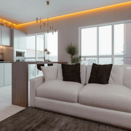 Apartamento à venda, 37 m² por R$ 445.000,00 - Macuco - Santos/SP