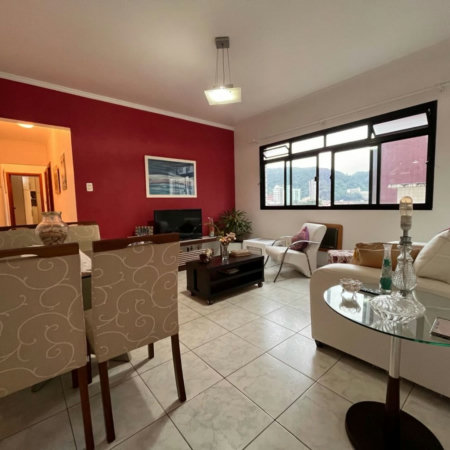 Apartamento com 2 dormitórios à venda, 84 m² por R$ 560.000,00 - Campo Grande - Santos/SP