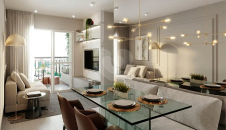 Apartamento à venda com 3 quartos, sendo 1 suíte,  em Chácara Santo Antônio (zona Leste), São Paulo, SP