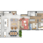 Apartamento à venda com 4 quartos, sendo 2 suítes, em Condomínio Residencial e Comercial Fazenda Santa Petronilla, Bragança Paulista, SP