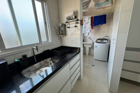 Apartamento com 3 dormitórios à venda, 94 m² por R$ 1.020.000,00 - Aparecida - Santos/SP