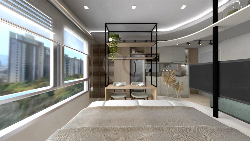 Apartamento à venda com 1 quarto no Centro, Mogi das Cruzes, SP
