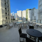 Apartamento 2 dormitórios (1 suíte), porteira fechada, 1 vaga demarcada, no José Menino, Santos