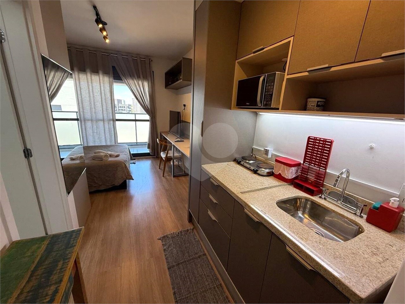 Studio à venda ou para alugar com 1 suíte em Jardim das Acácias, São Paulo, SP