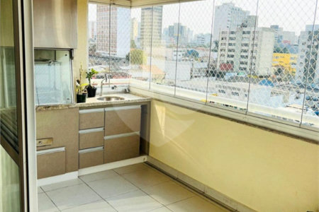 Apartamento á venda MOBILIADO com 128m², 3 suítes, 2 vagas, no centro de Santo André