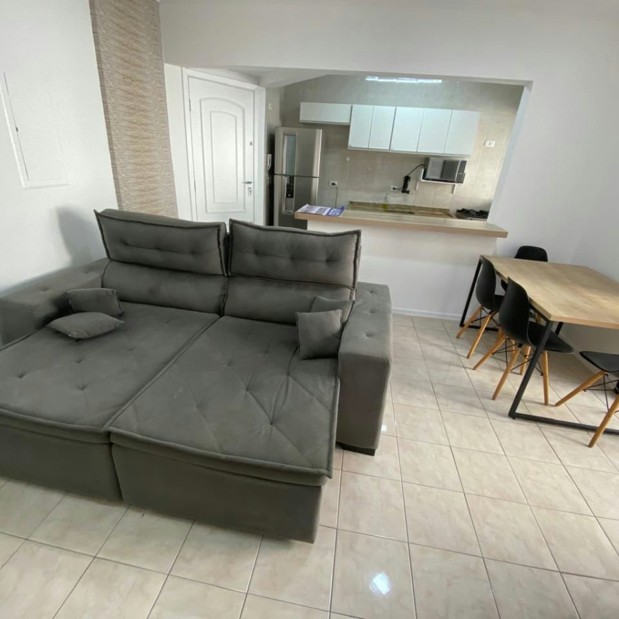 Apartamento com 1 dormitório para alugar, 65 m² por R$ 4.500,00/mês - José Menino - Santos/SP