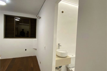 Apartamento Residencial para locação, Boqueirão, Santos - AP0808.