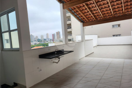 Cobertura à venda com 3 quartos, sendo 1 suíte,  em Vila Assunção, Santo André, SP
