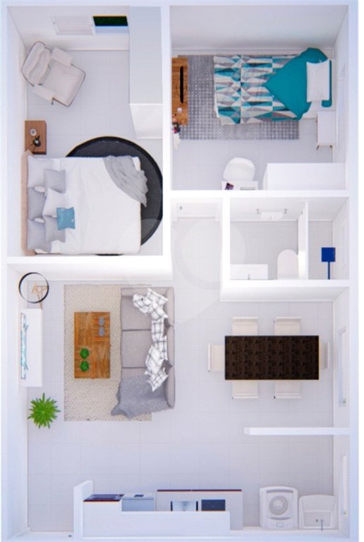 Apartamento à venda com 2 quartos em Vila Lúcia, São Paulo, SP