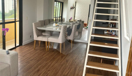 Duplex à venda com 2 quartos, sendo 1 suíte,  em Paraíso do Morumbi, São Paulo, SP