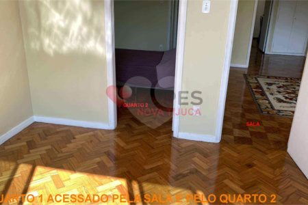 Apartamento à venda com 3 quartos, sendo 1 suíte, em Tijuca, Rio de Janeiro, RJ