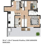 Apartamento à venda com 3 quartos, sendo 1 suíte, em Parada Inglesa, São Paulo, SP