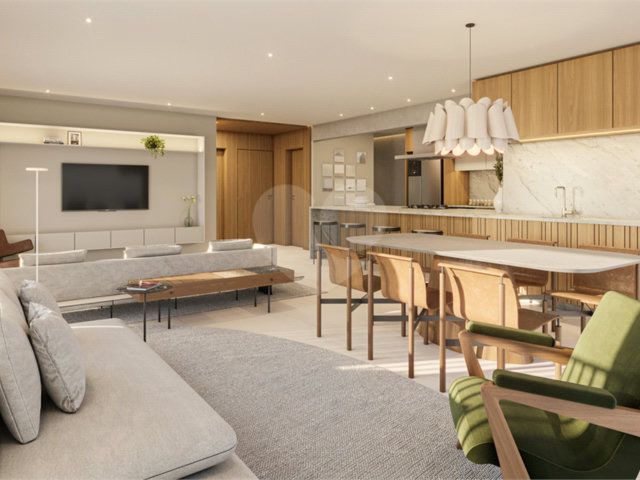 Apartamento à venda com 3 suítes em Campo Belo, São Paulo, SP