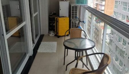 Apartamento com 1 dormitório, 87 m² - venda por R$ 920.000,00 ou aluguel por R$ 6.000,02 - Gonzaga - Santos/SP