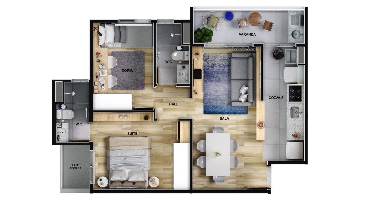 Residencial Live In Downtown