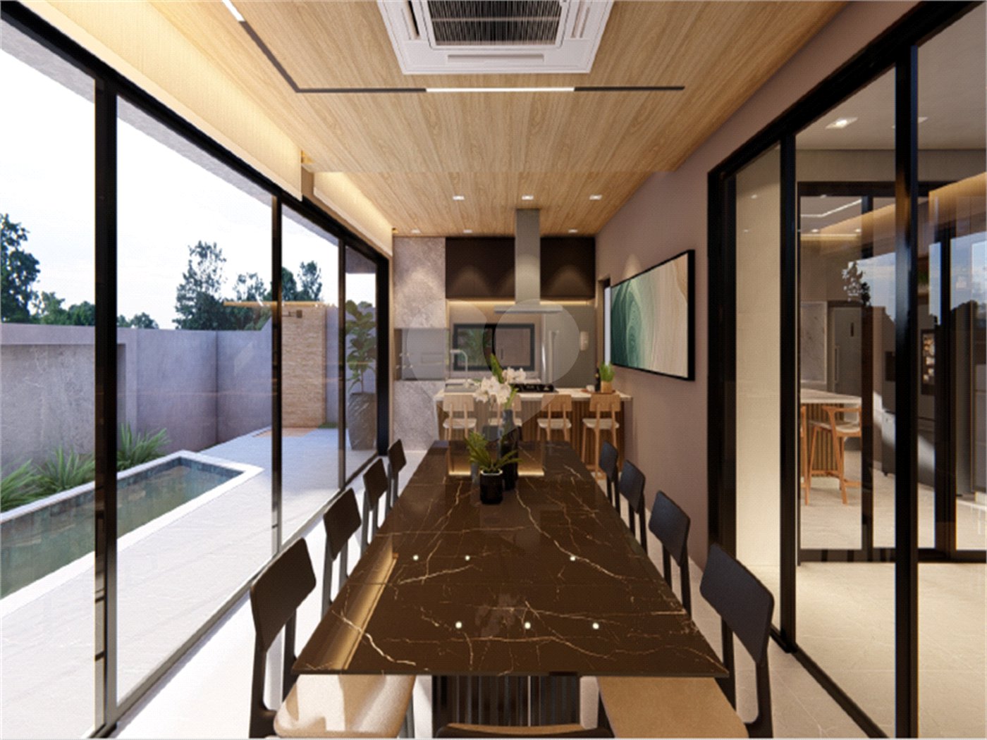Casa à venda com 3 suítes no condomínio Residencial Terras de Siena, Ribeirão Preto - SP