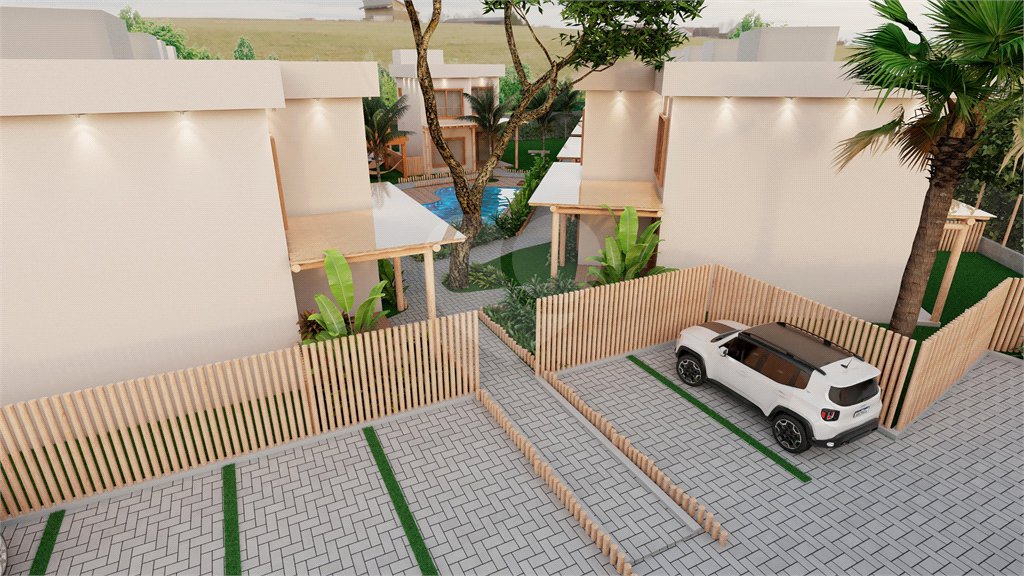Casa à venda com 1 quarto, sendo 2 suítes, no condomínio Residencial Portal Canoê, Porto Seguro - BA