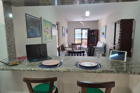 Apartamento à venda com 2 quartos, sendo 1 suíte,  em Canto do Forte, Praia Grande, SP