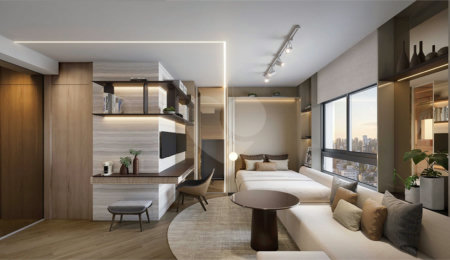 Studio à venda com 1 quarto em Perdizes, São Paulo, SP