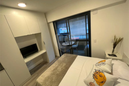 Apartamento para alugar com 1 quarto em Brooklin Paulista, São Paulo, SP