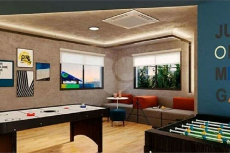 Apartamento de 02 dormitórios sendo uma Suíte.