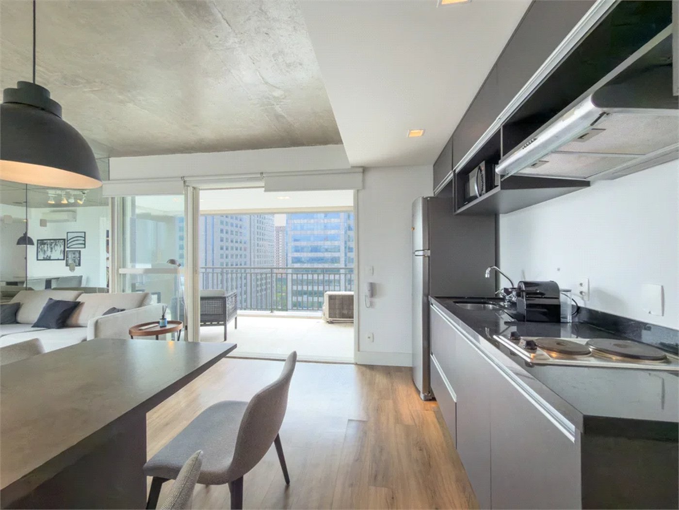 Apartamento à venda com 1 suíte em Cidade Monções, São Paulo, SP