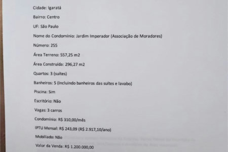 Casa Residencial à venda, Centro, Igaratá - CA0137.