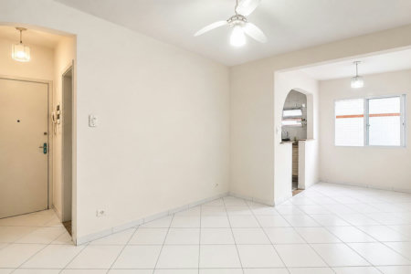 Apartamento com 1 dormitório à venda, 53 m² por R$ 380.000,00 - Boqueirão - Santos/SP