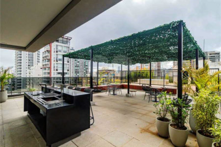 Apartamento para alugar com 1 quarto em Santo Amaro, São Paulo, SP
