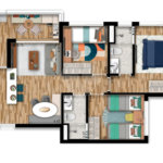 Apartamento à venda com 3 quartos, sendo 1 suíte, em Vila Andrade, São Paulo, SP