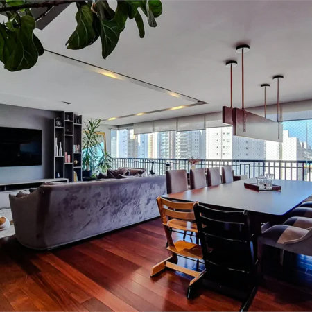 Apartamento à venda com 4 quartos, sendo 3 suítes,  em Vila Romana, São Paulo, SP