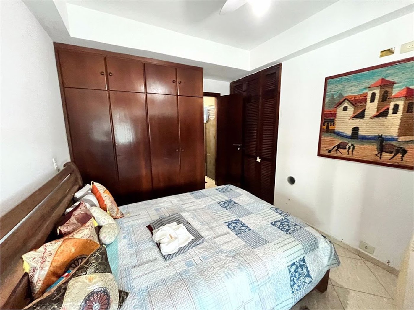 apartamento pé na areia com vista total para o mar em são vicente