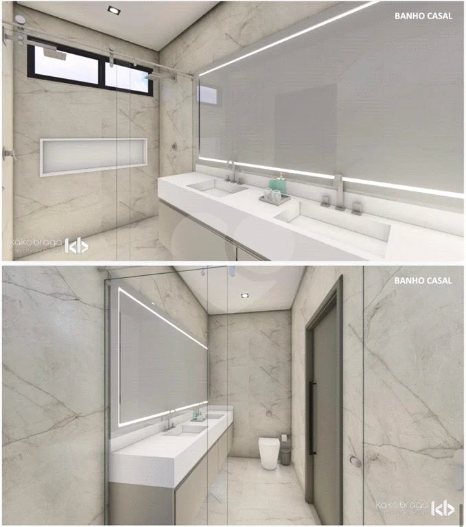 Casa em construção com 3 suítes no Condomínio Damha 2, na cidade de Piracicaba - SP.