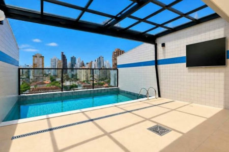 Cobertura à venda, 90 m² por R$ 1.275.000,00 - Ponta da Praia - Santos/SP