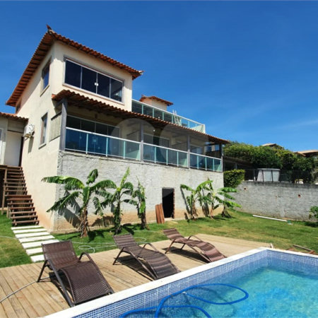 Casa à venda com 4 suítes em Praia Rasa, Armação dos Búzios, RJ