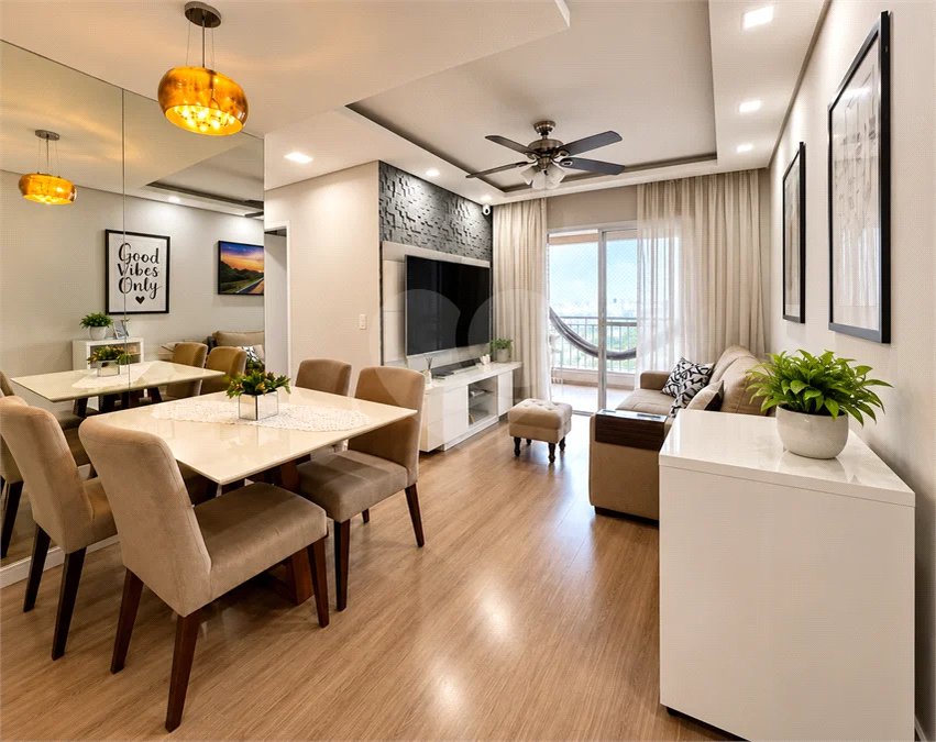 Apartamento à venda com 3 quartos, sendo 1 suíte, em Rudge Ramos, São Bernardo do Campo, SP