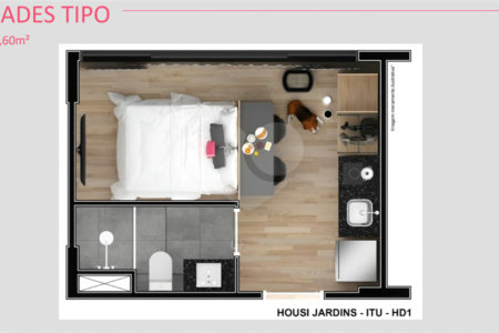 Studio à venda com 1 quarto em Jardim Paulista, São Paulo, SP