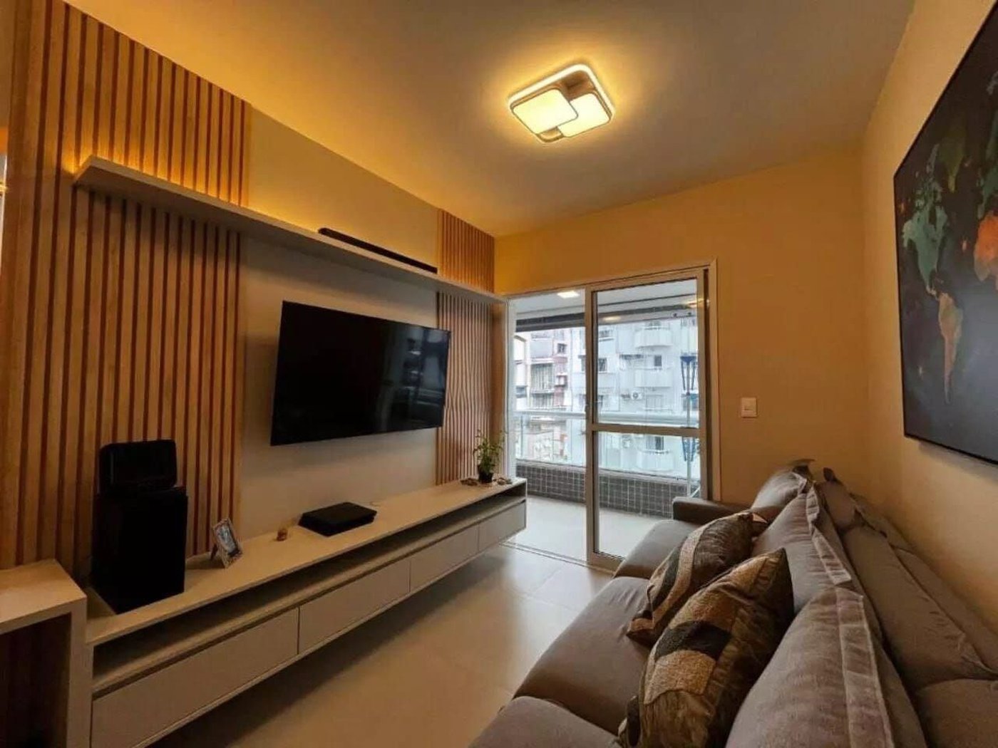 Apartamento com 1 dormitório à venda, 56 m² por R$ 1.115.000,00 - Boqueirão - Santos/SP