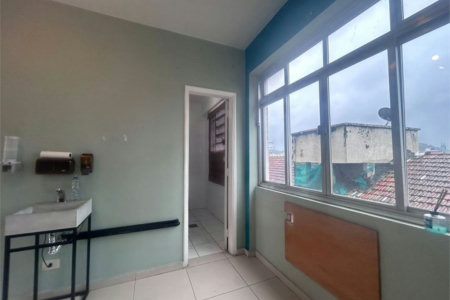 Sala Comercial para locação, Boqueirão, Santos - SA0084.