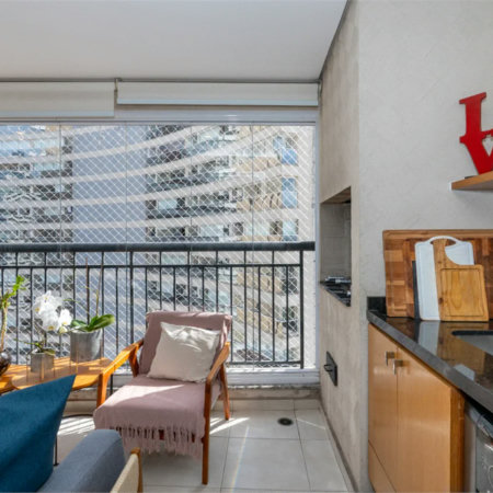Apartamento à venda com 2 quartos, sendo 1 suíte, em Vila Gertrudes, São Paulo, SP