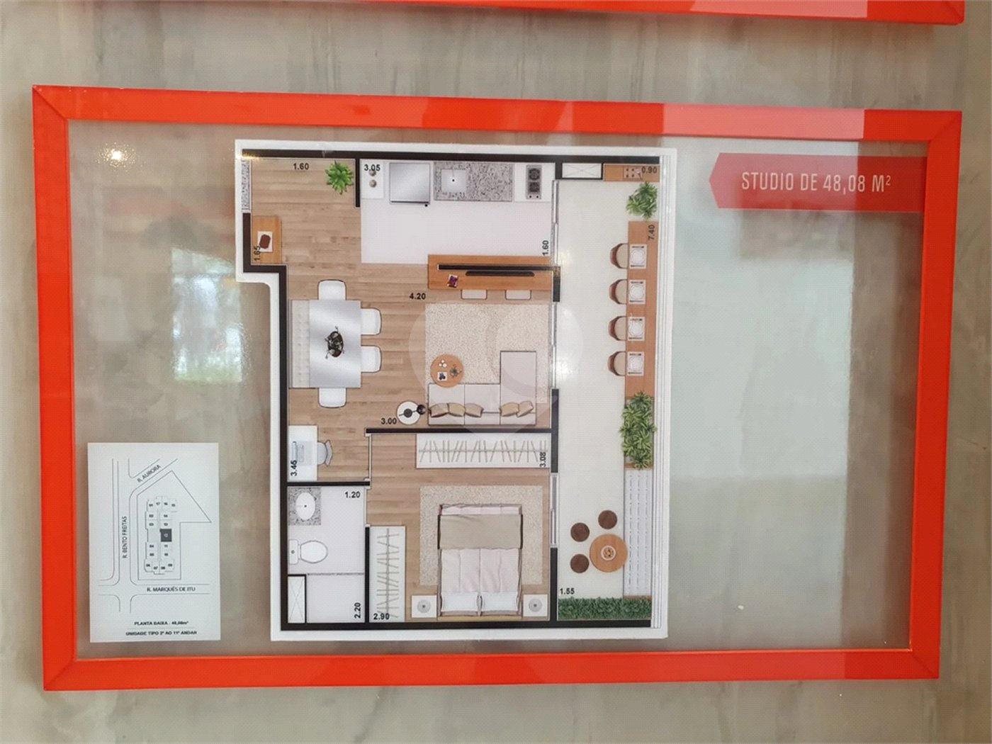 Apartamento à venda com 1 quarto em República, São Paulo, SP