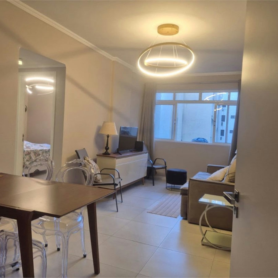 Apartamento com 1 dormitório à venda, 56 m² por R$ 610.000,00 - Aparecida - Santos/SP