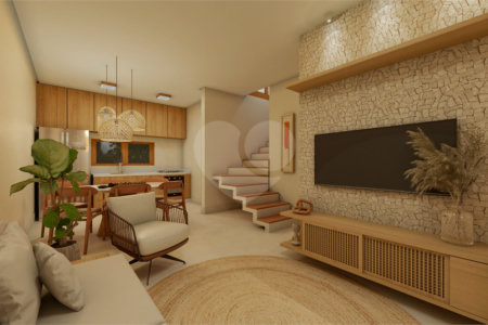 Casa à venda com 1 quarto, sendo 2 suítes, no condomínio Residencial Portal Canoê, Porto Seguro - BA