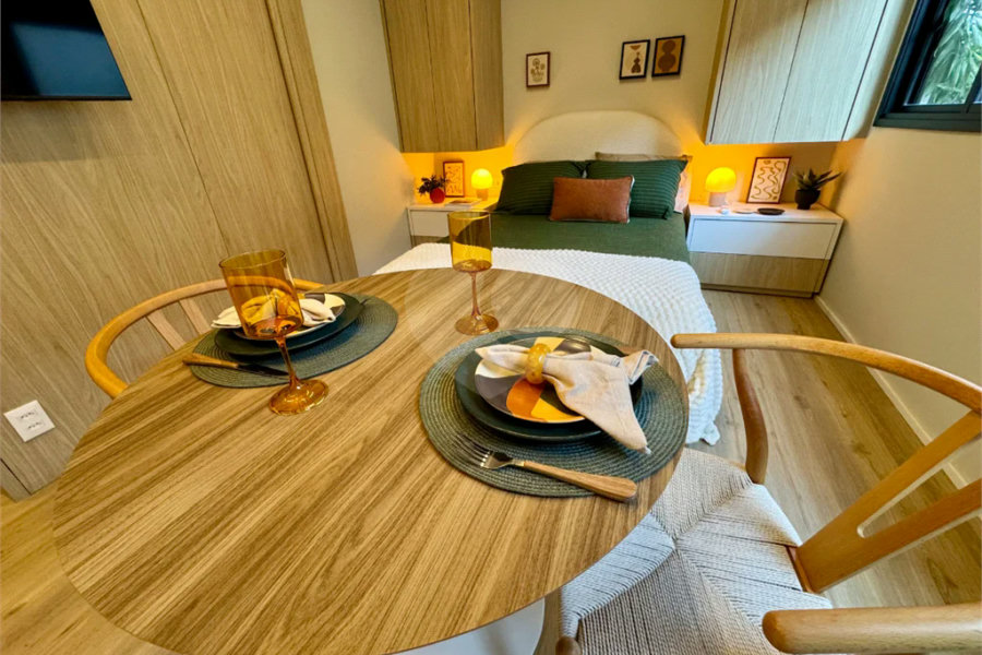 Apartamento garden para venda em Chácara Santo Antônio (Zona Sul) com 1 quarto, sendo 1 suíte , 39m²