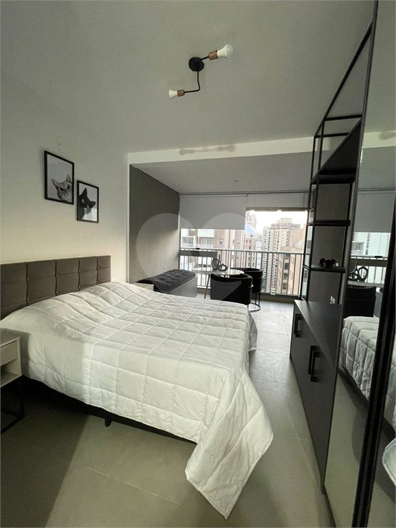 Studio à venda ou para alugar com 1 quarto em Indianópolis, São Paulo, SP