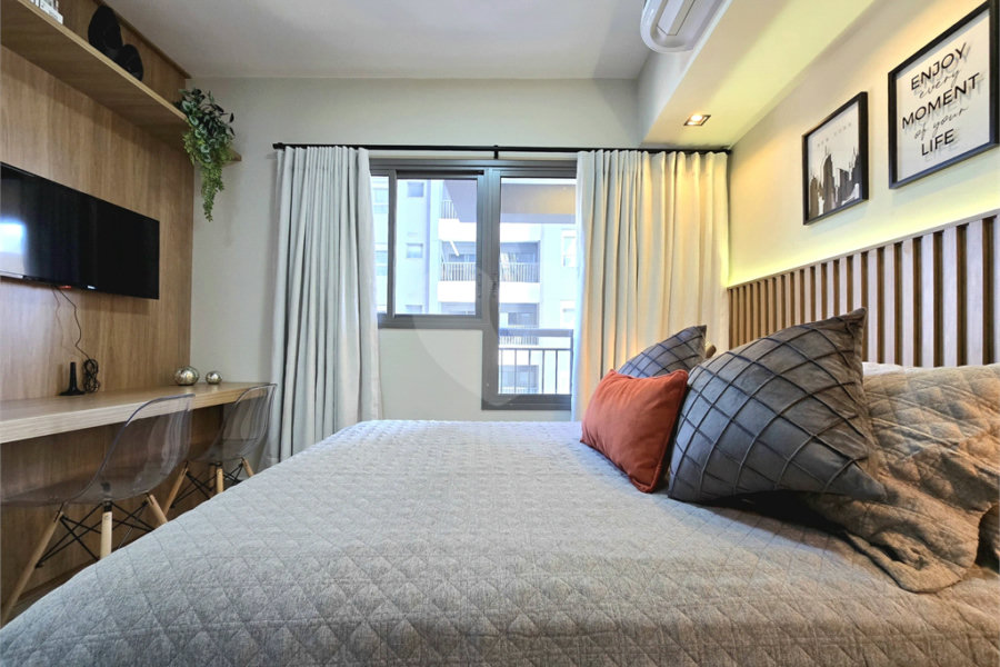 Studio 21 m² Mobiliado Próximo Metrô Paraíso São Paulo/SP