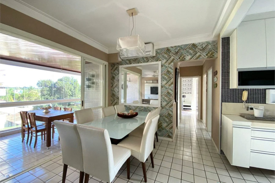 Apartamento à venda com 3 quartos, sendo 1 suíte, em Riviera de São Lourenço, Bertioga, SP