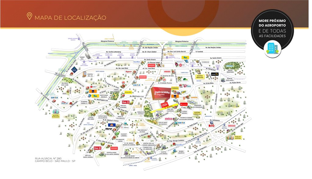 Studio à venda – 1 Dormitório | Próximo ao Aeroporto de Congonhas
