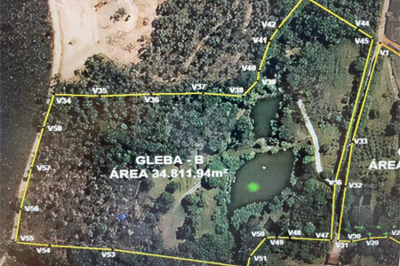 Sítio pronto para construção a venda em Atibaia
